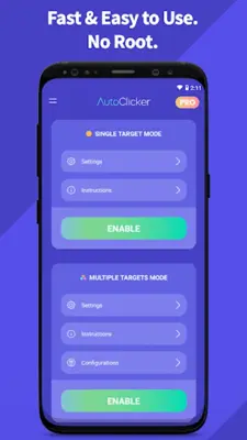 Auto Clicker - Click & Tap android App screenshot 7